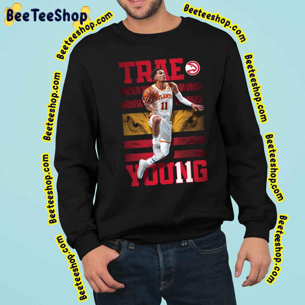 Down To The Wire Trae Young Legend Art Basketball Trending Unisex Sweatshirt