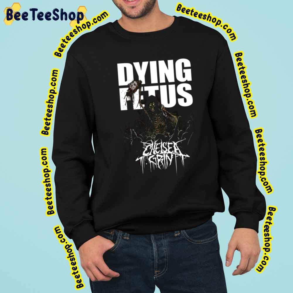 Dying Fetus Horror Black And White Art Trending Unisex Sweatshirt