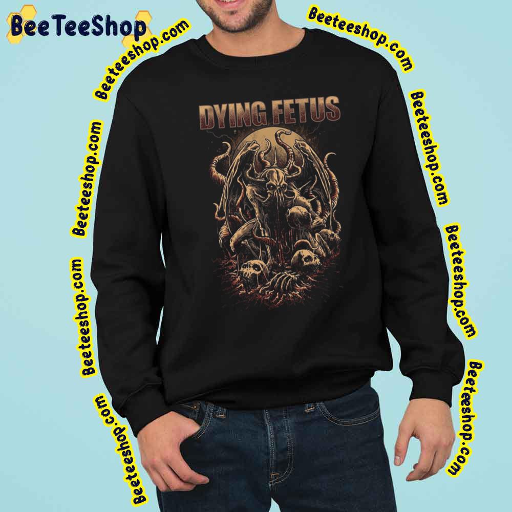 Dying Fetus Horror Skull Art Trending Unisex Sweatshirt