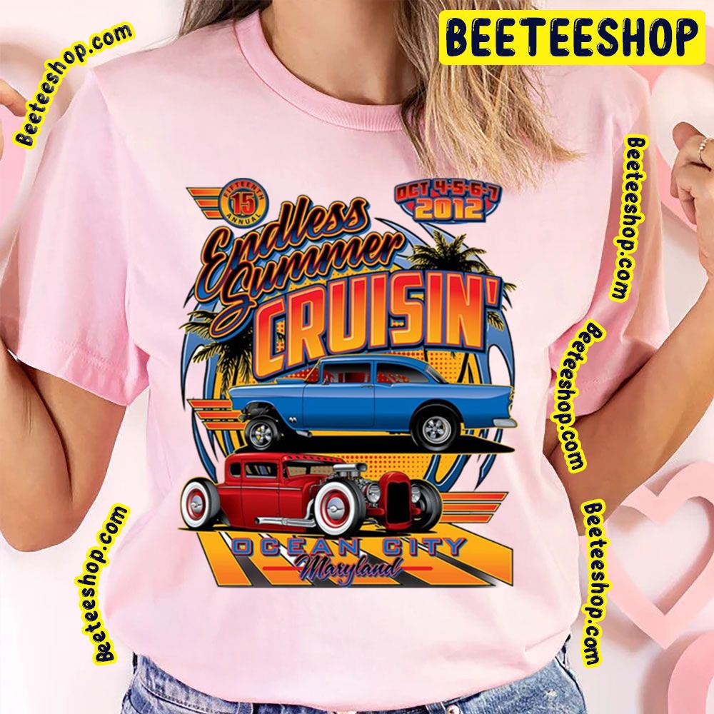 Endless Summer Cruisin Scoop Ocean City Racing Car Trending Unisex T-Shirt