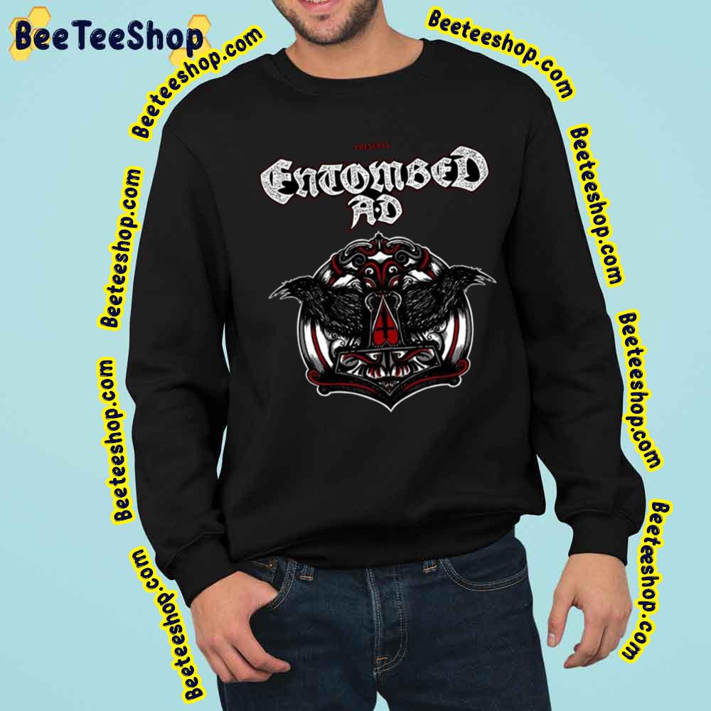 Entombed Death Metal Band Logo Graphic Vintage 80’s Art Trending Unisex Sweatshirt