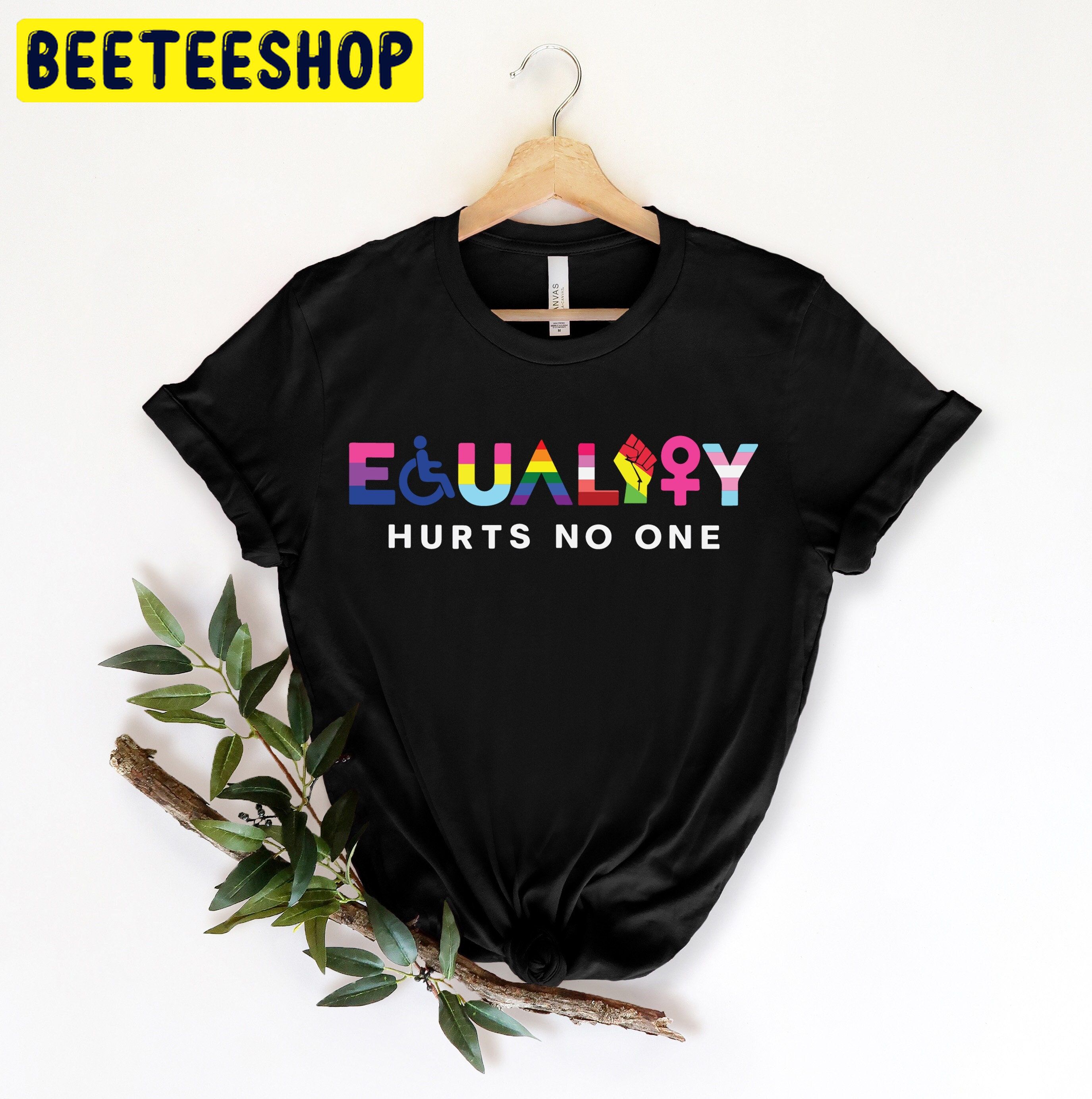 Equality Hurts No One Black Lives Matter Trending Unisex Shirt