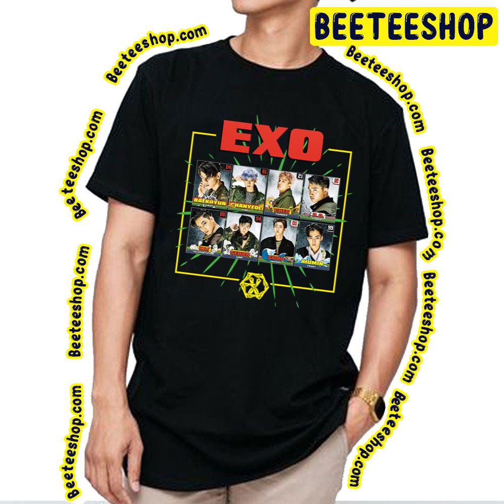 Exo K-Pop Band Power Exo K-Pop Banddus Members Cool Vintage Trending Unisex T-Shirt