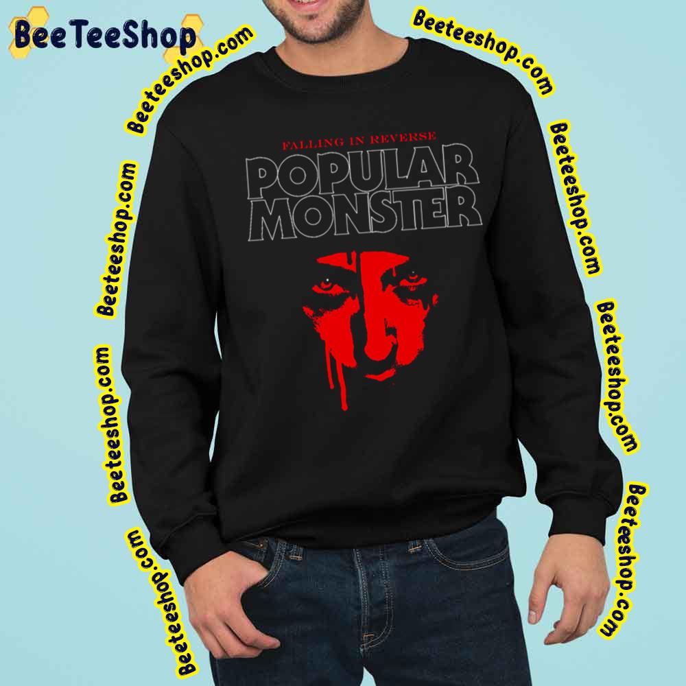 Falling In Reverse Rock Band Popular Monster Scary Eyes Trending Unisex Sweatshirt