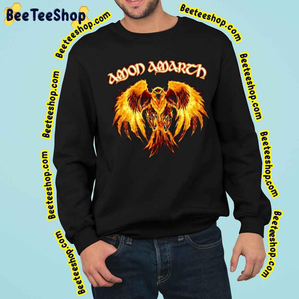 Fire Phoenix Cool Of Amon Amarth Melodic Death Metal Band For Fans Trending Unisex Sweatshirt