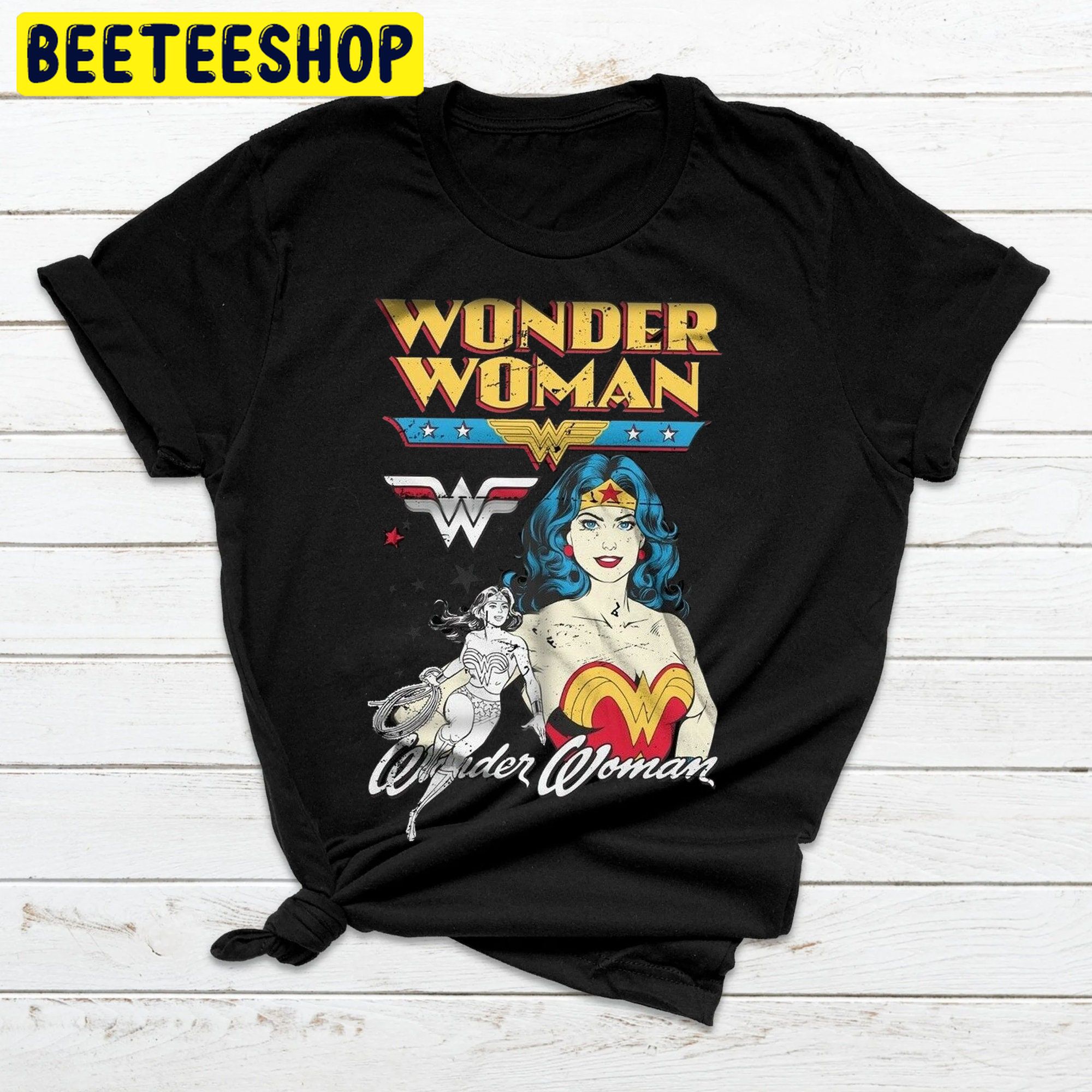 Flexing Wonder Woman Comic Lovers Super Heroes Trending Unisex Shirt