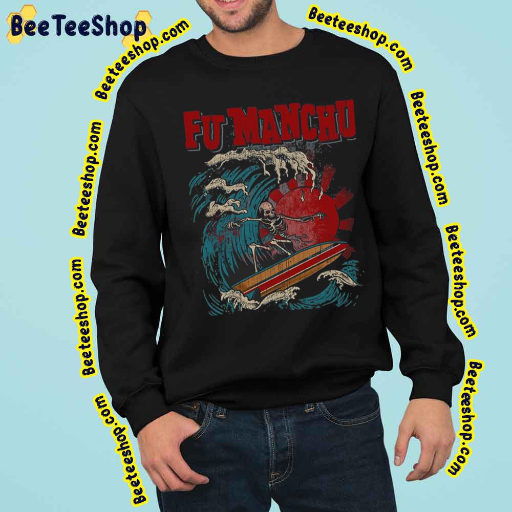 Fu Manchu Band Rock Surfing Trending Unisex Sweatshirt