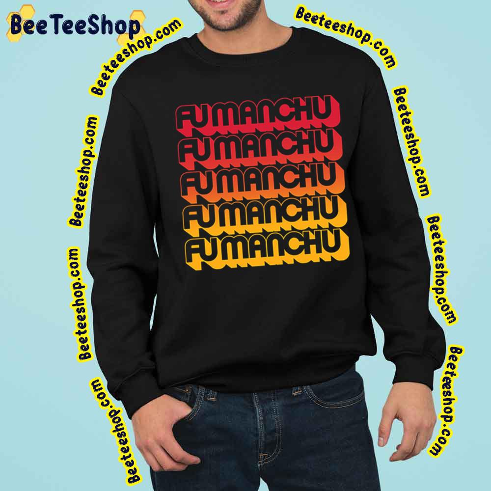 Fu Manchu Fu Manchu Vintage Art Trending Unisex Sweatshirt