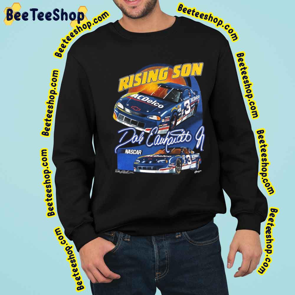 Funny Art Of Dale Earnhardt Jr Racing Rising Son Vintage Trending Unisex Sweatshirt