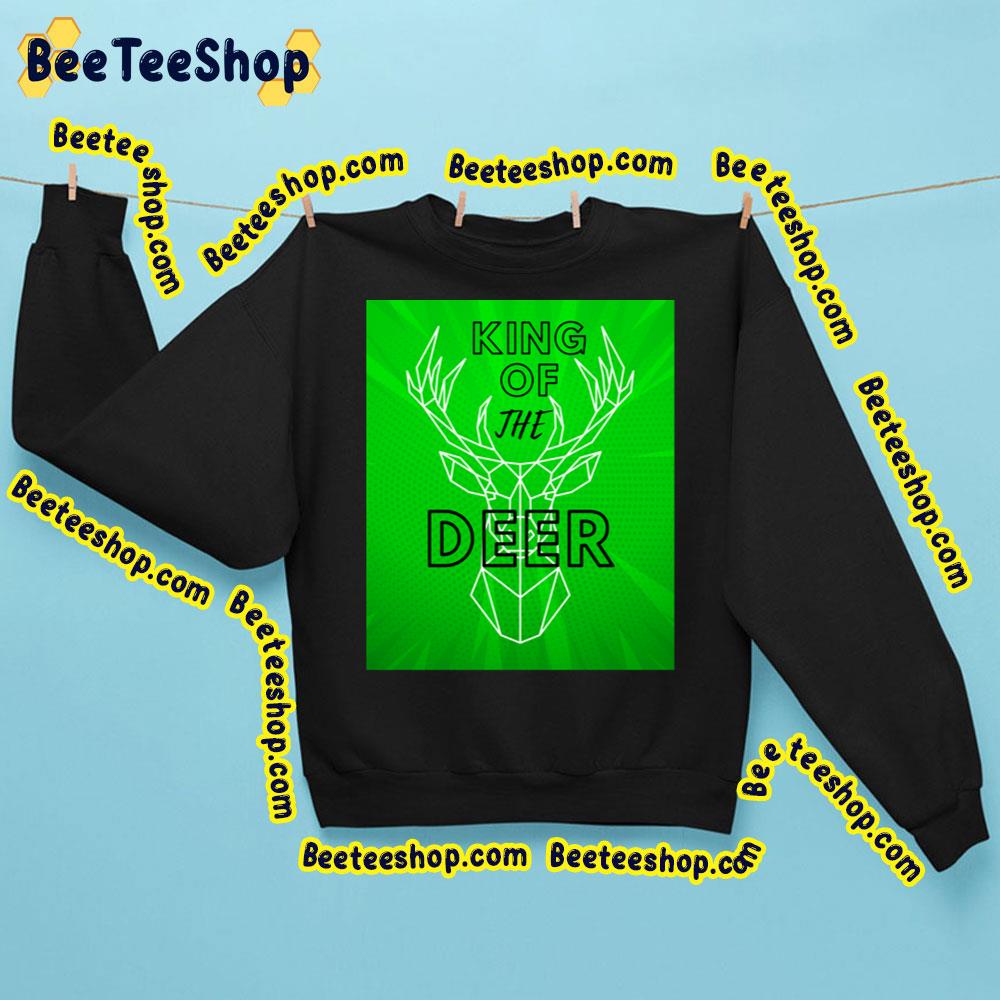 Funny Idea For Hunting King Of The Deer Vintage Trending Unisex Sweatshirt