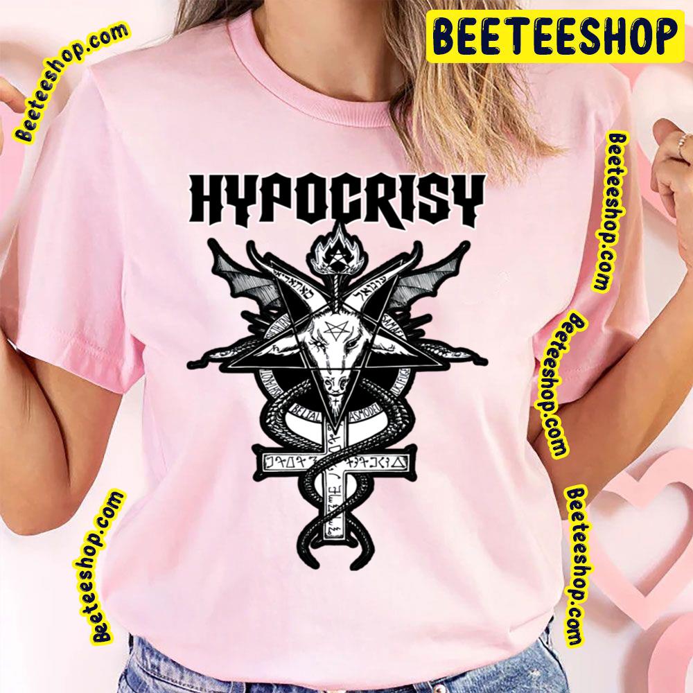 Graphic Logo Of Hypocrisy Vintage Retro Art Trending Unisex T-Shirt