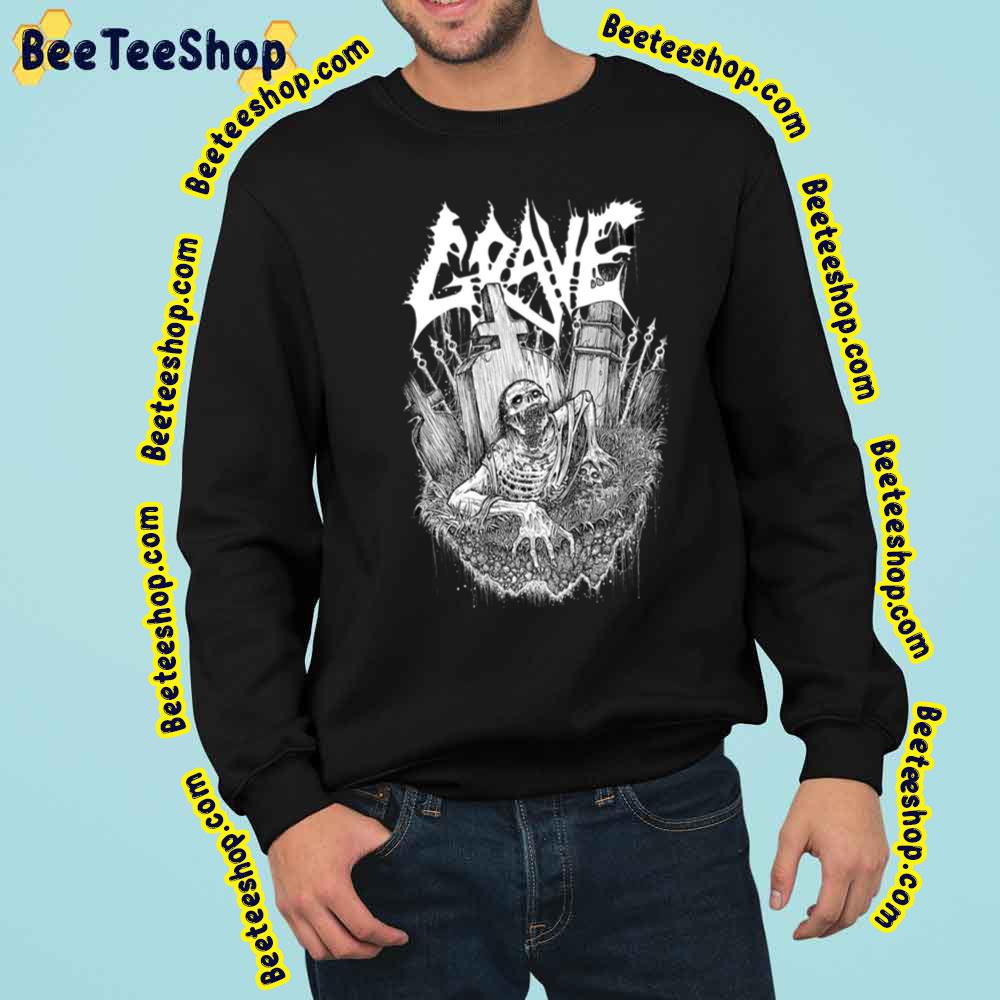 Grave Horror Black And White Art Trending Unisex Sweatshirt