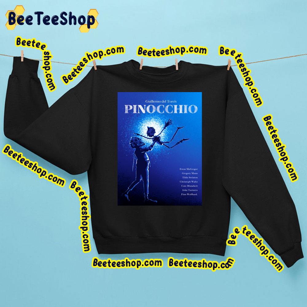 Guillermo Del Toro’s Pinocchio Animated Fantasy Film Active Trending Unisex Sweatshirt