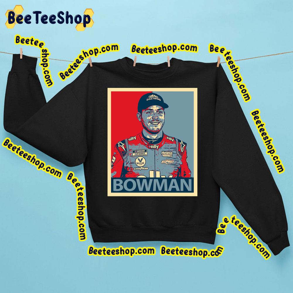 Happy Face Of Alex Bowman Racing Vintage Retro Trending Unisex Sweatshirt