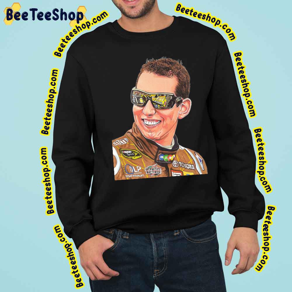 Happy Face Of Kyle Busch Racing Retro Art Trending Unisex Sweatshirt