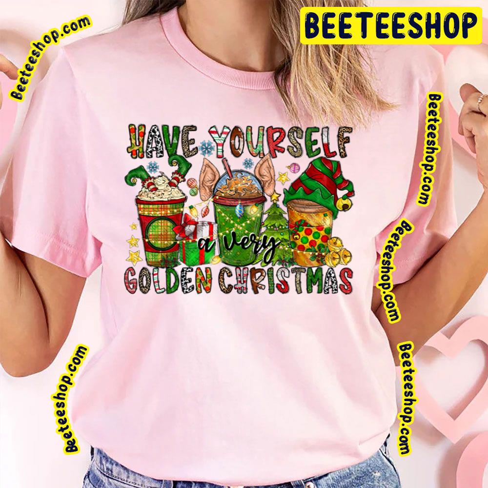 Have Yourself A Very Golden Christmas Trending Unisex T-Shirt