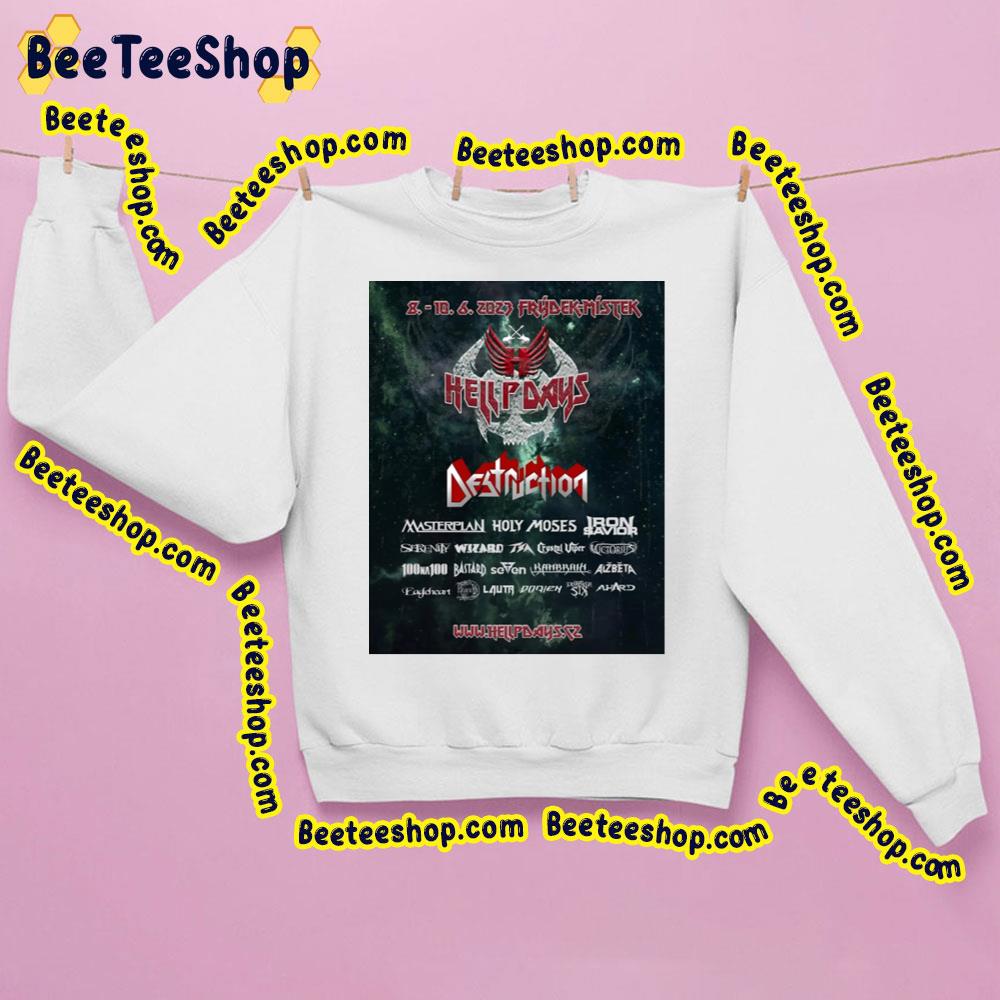 Hellpdays Festival 2023 Frydek Mistek Desfuction Trending Unisex Sweatshirt