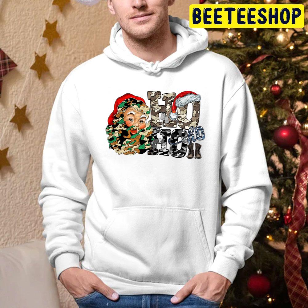 Ho Ho Ho Army Christmas, Veteran Christmas Trending Unisex Hoodie