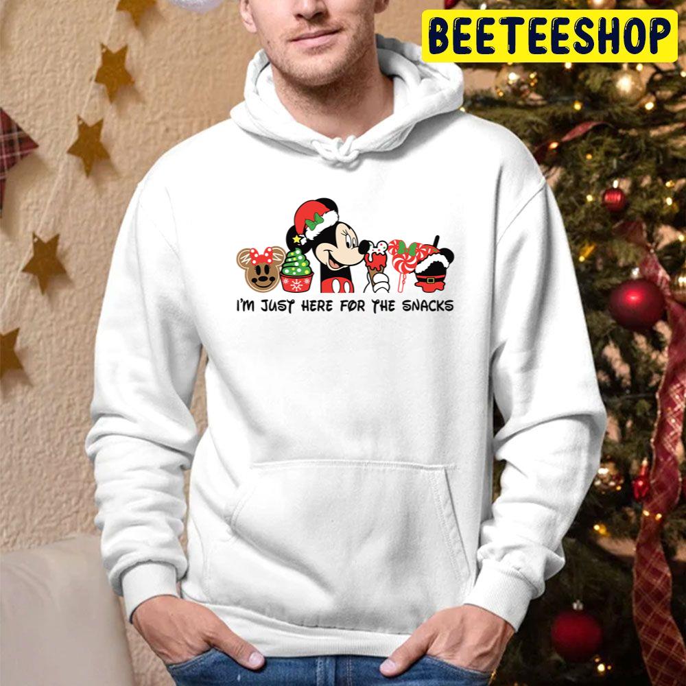 I’m Here For The Snack Mickey Disney Christmas Trending Unisex Hoodie