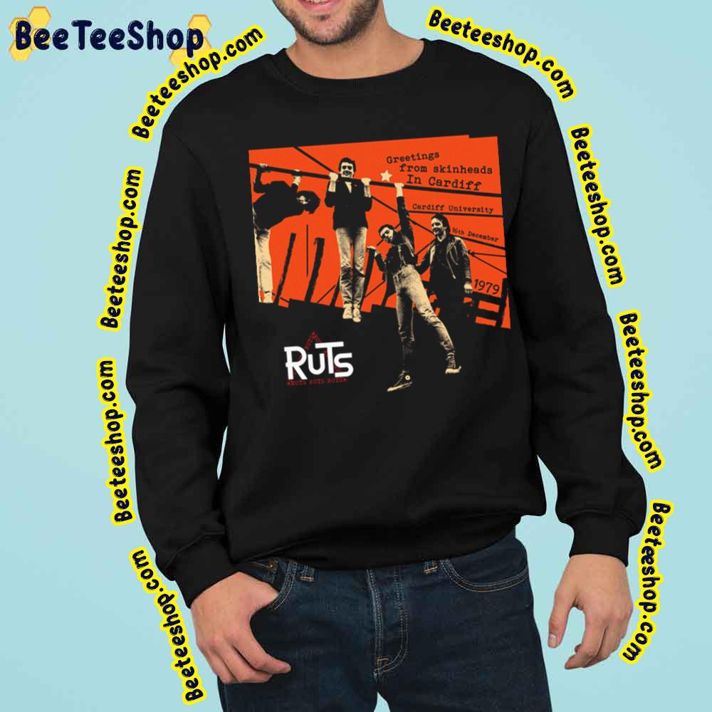 In Cardiff The Ruts Punk Rock Band Greetings From Skinheads Trending Unisex Sweatshirt