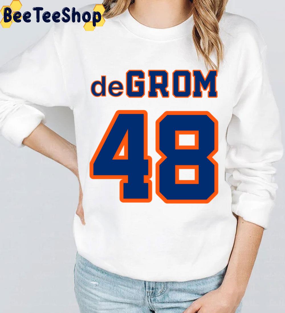 Jacob Degrom Mets Official Logo For Fans Baseball Trending Unisex Sweatshirt