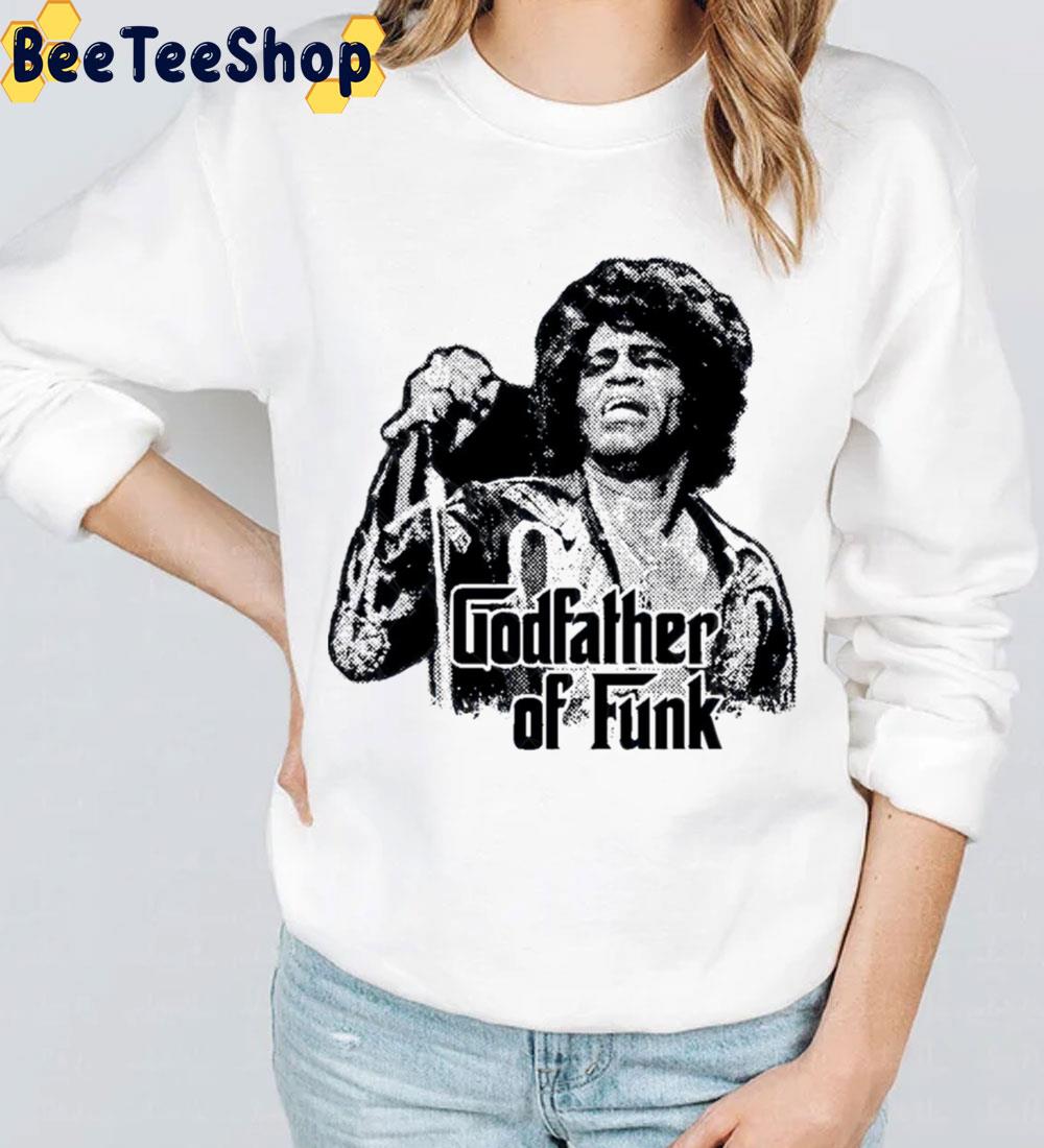 James Rock Band Brown God Father Of Funk Trending Unisex Sweatshirt