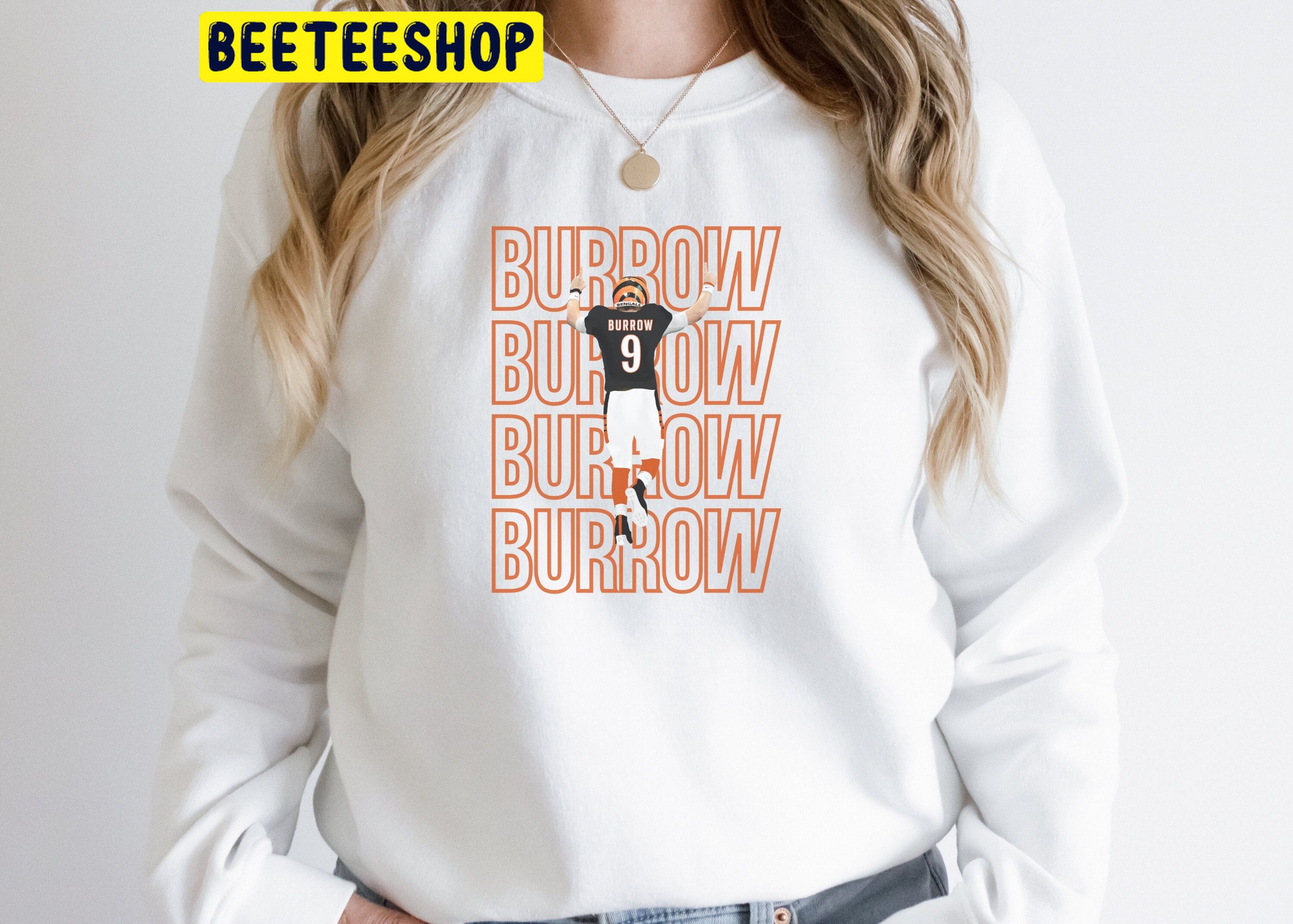 Joe Burrow Crewneck Gildan Trending Unisex Shirt