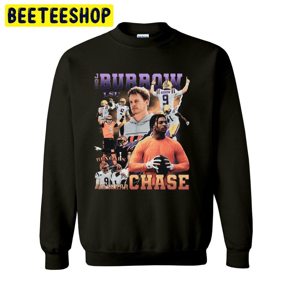 Joe Burrow & Jamarr Chase Crewneck Trending Unisex Shirt