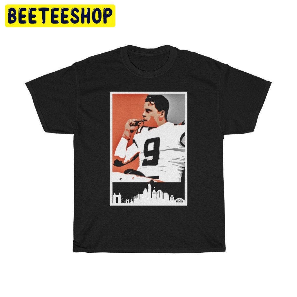 Joe Burrow Jeaux Burreaux Cajun Cincinnati Bengals Number Trending Unisex Shirt