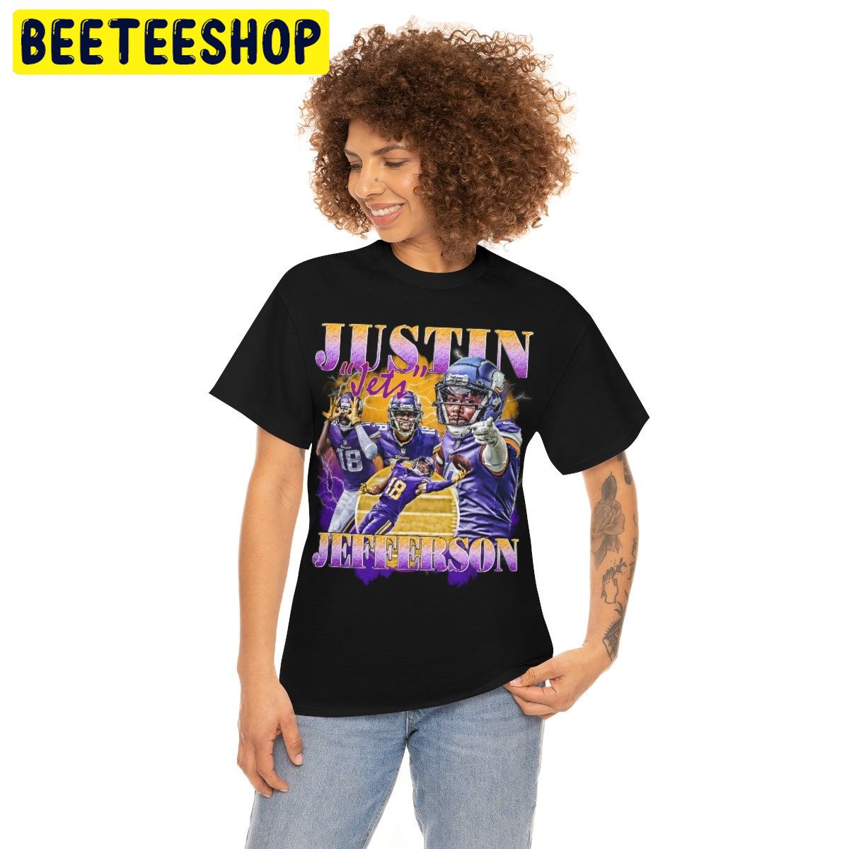 HIM SHIRT Justin Jefferson, Minnesota Vikings - Ellieshirt