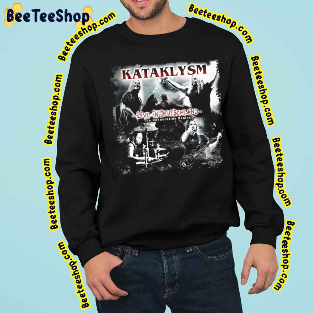 Kataklysm Live In Deutschland The Devastation Begins Trending Unisex Sweatshirt