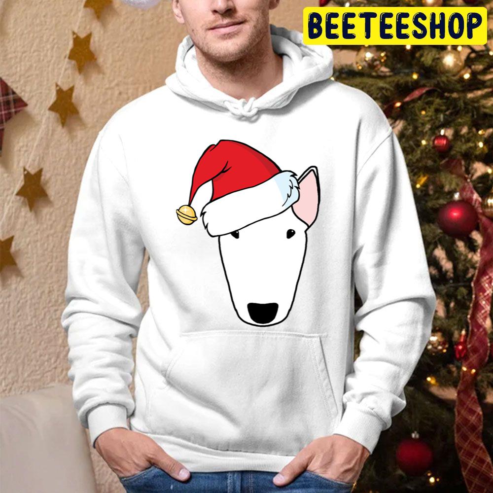 Kawaii Cute Dog Of Santa Bully Funny Trending Unisex Hoodie