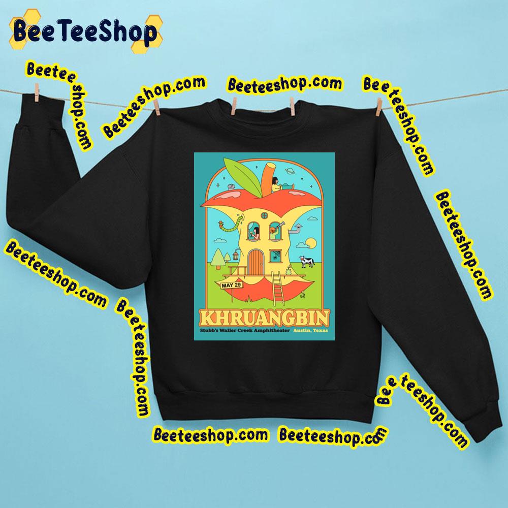 Khruanbin Apple House Tree In Waller Creek Amphitheater Trending Unisex Sweatshirt