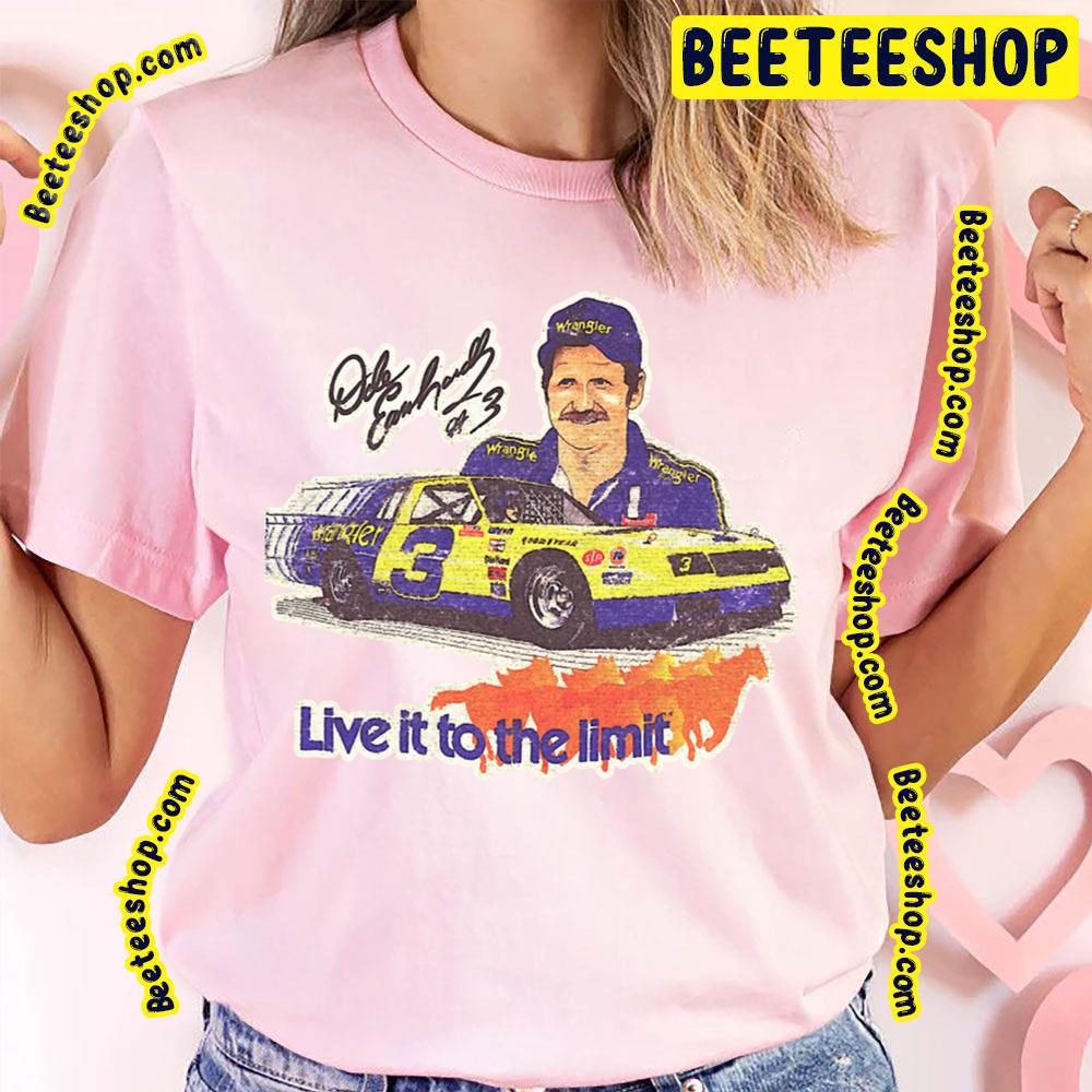 Live It To The Limit Dale Earnhardt Wrangler Vintage Trending Unisex T-Shirt