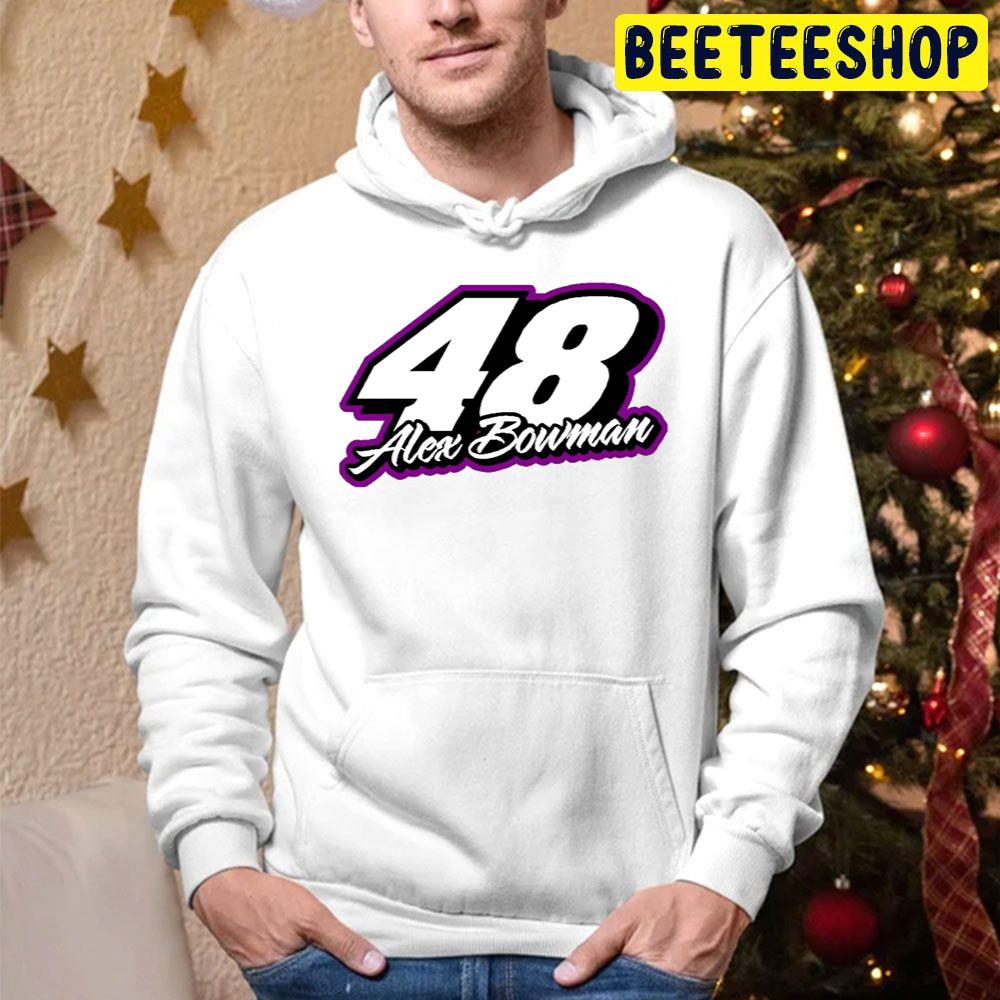 Logo Alex Bowman Racing Nascar Jimmie Johnson Racing Car 48 Trending Unisex Hoodie