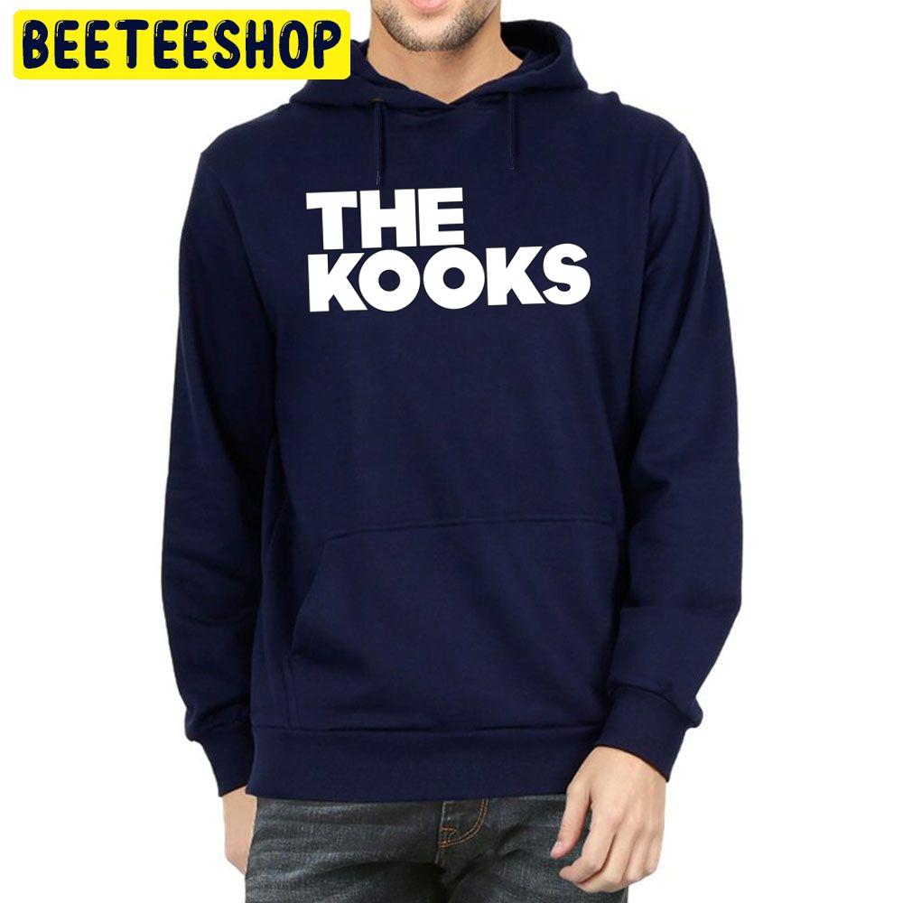 Logo Black And White Art Kooks Music Trending Unisex Hoodie