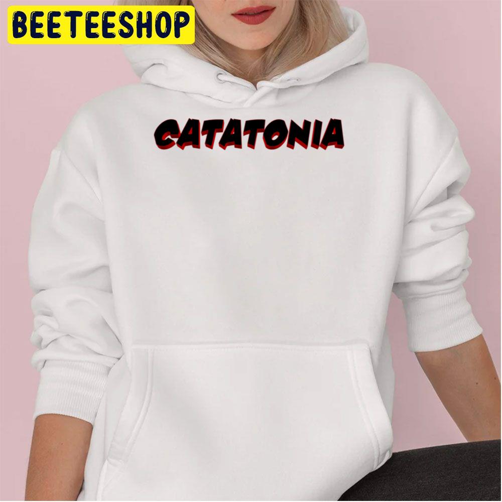 Logo Font Catatonia Rock Band 90’s Trending Unisex Hoodie