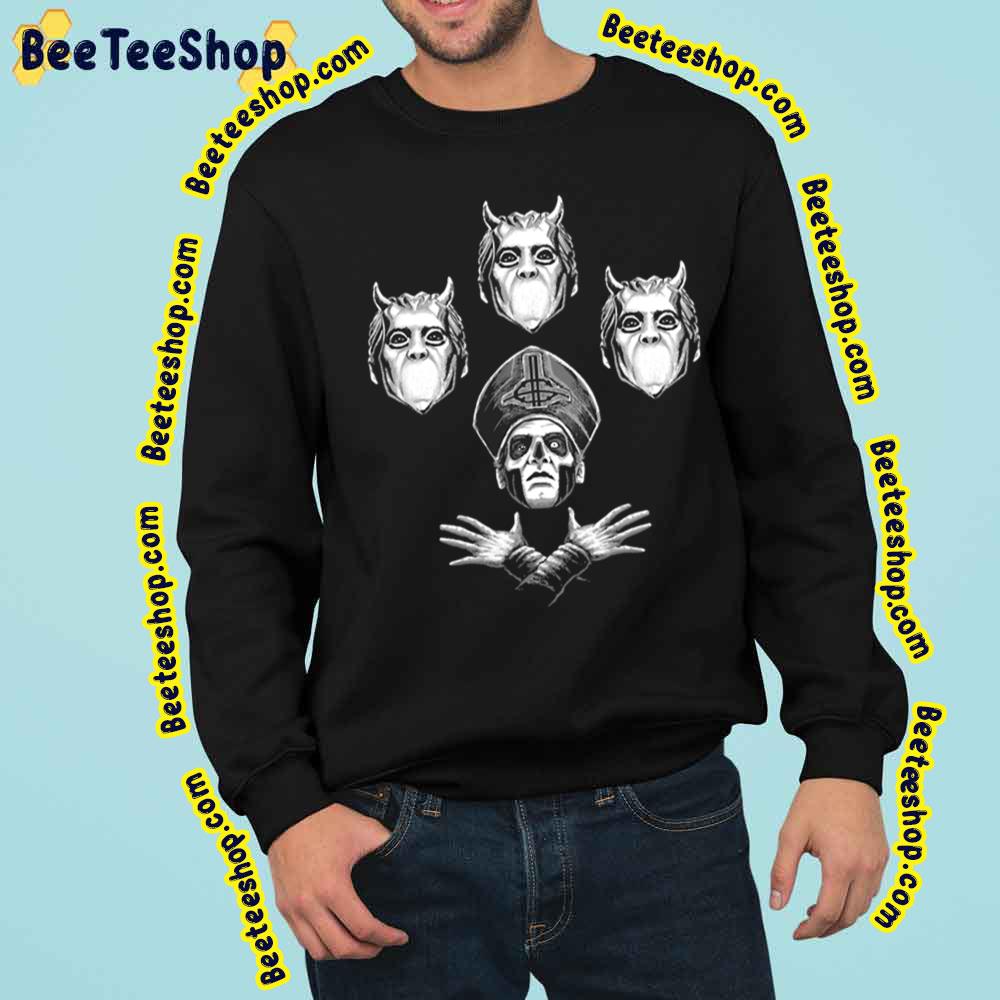 Logo In The Ghost Rock Band Rock Music Vintage Trending Unisex Sweatshirt