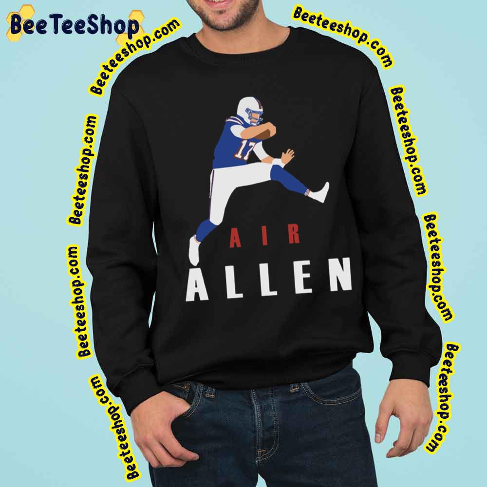 Logo Of Air Allen Josh Allen Fans Design Vintage Football Trending Unisex Sweatshirt