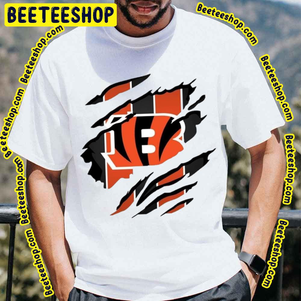 Logo Of Cincinnati Bengals Design Colorful Football Trending Unisex T-Shirt  - Beeteeshop