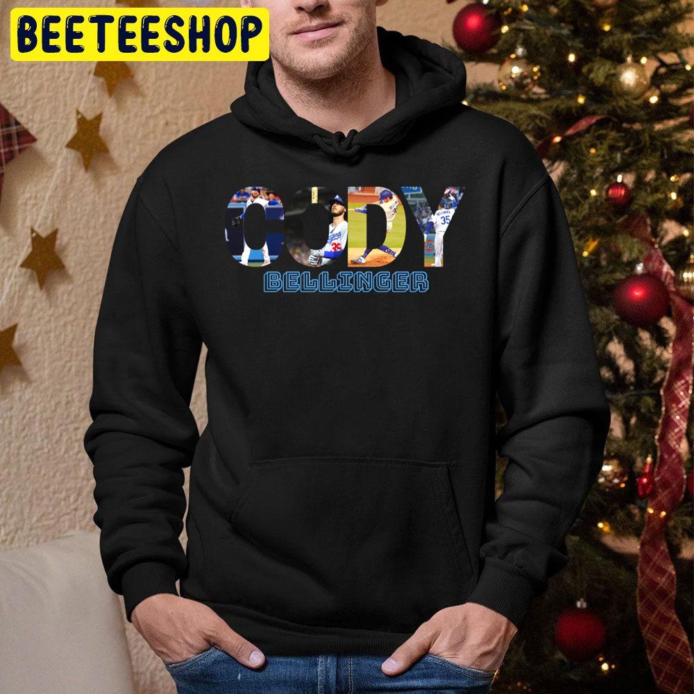 Logo Of Cody Bellinger And Sticker Vintage Baseball Trending Unisex Hoodie