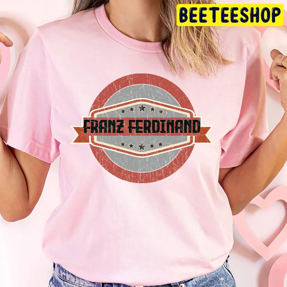 Logo Of Franz Ferdinand Rock Band Bradyshopart Vintage Trending Unisex T Shirt