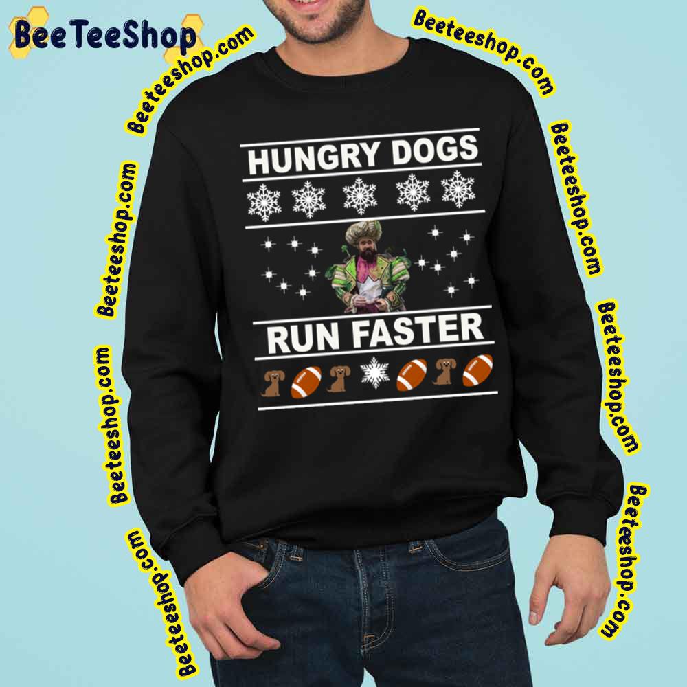 Logo Of Hungry Dogs Run Faster Art Trending Unisex Sweatshirt