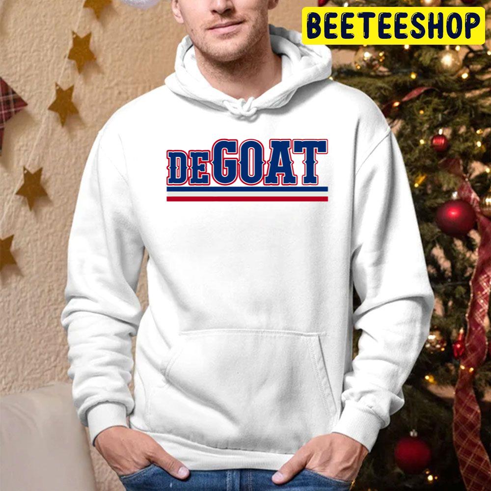 Logo Of Jacob Degrom Degoat Funny Font Baseball Trending Unisex Hoodie