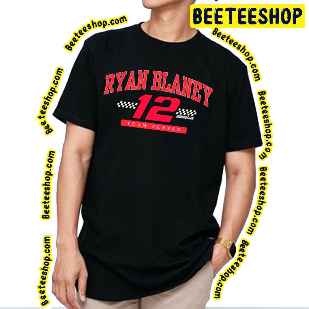 Logo Of Ryan Blaney Racing 12 Team Penske Vintage Trending Unisex T-Shirt