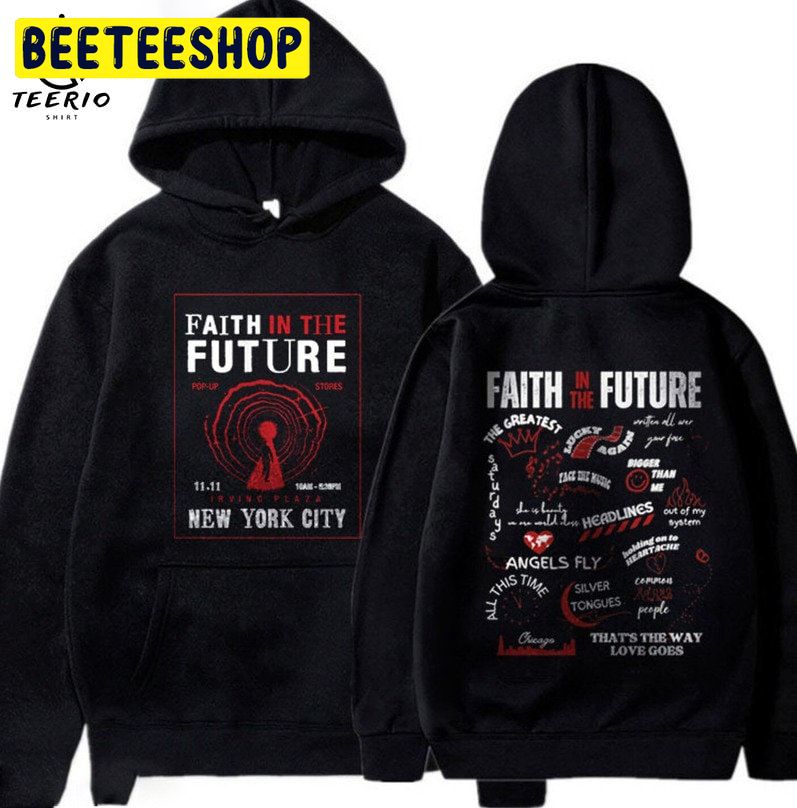 Louis Tomlinson Faith In The Future 2023 Double Side Trending Unisex Shirt