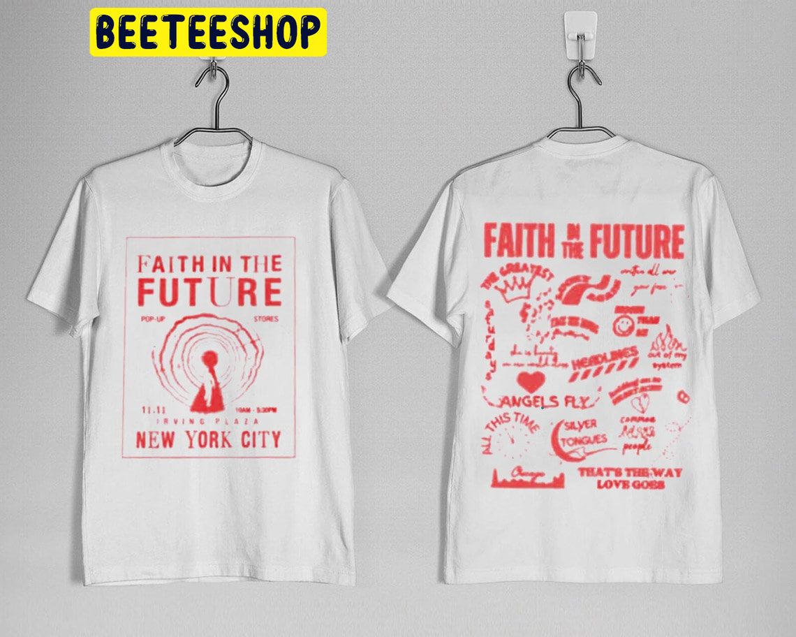 Louis Tomlinson Faith In The Future The 02 London, UK 2023 World Tour Poster  Shirt - Limotees