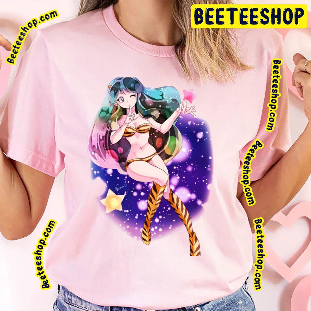 Lum Flying Urusei Yatsura Star Art Trending Unisex T-Shirt