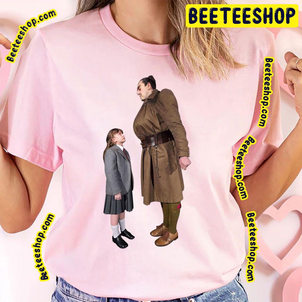 Matilda Miss Trunchbull Face To Face Movie Art Trending Unisex T-Shirt