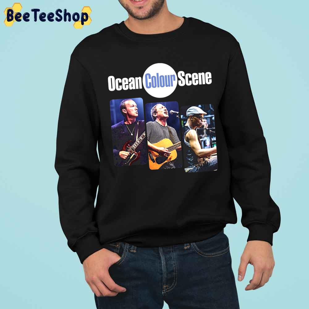 Members Ocean Colour Scene Rock Band Two Down One To Go Art Trending Unisex Sweatshirt